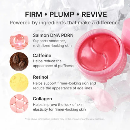 Medicube PDRN Pink Caffeine Collagen Eye Patch